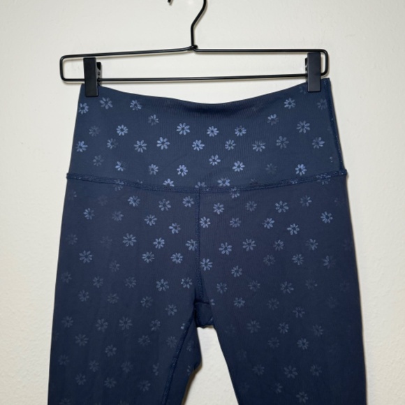 Beyond Yoga Leggings Women's MD Blue Spacedye All in the Midi High Waist - Picture 2 of 5